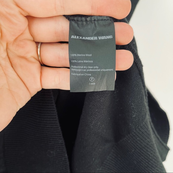 Alexander Wang Merino Wool Asymmetrical Dress - Picture 6 of 7